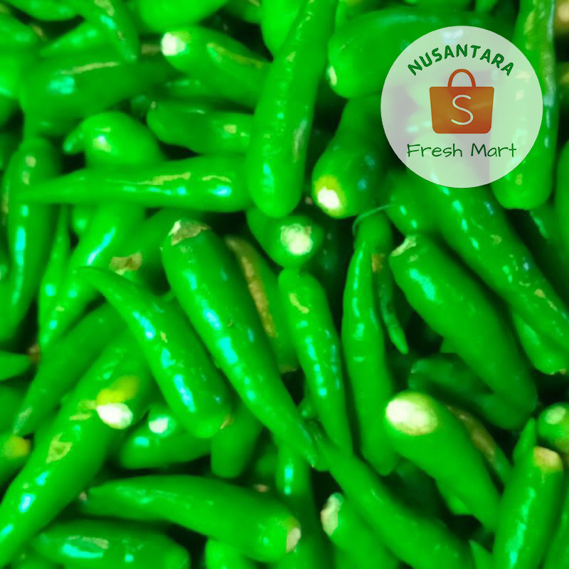 

Cabe Rawit Hijau Petik Tangkai 1 kg