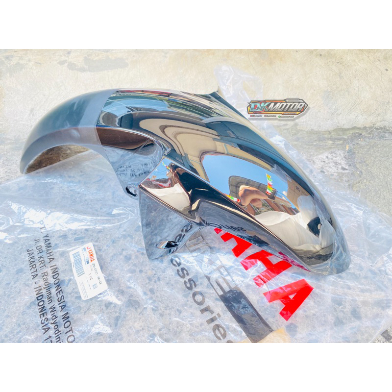 Slebor Spakbor Depan Yamaha R15 old Original Hitam Black Glossy