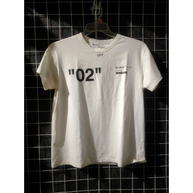 baju kaos off white second