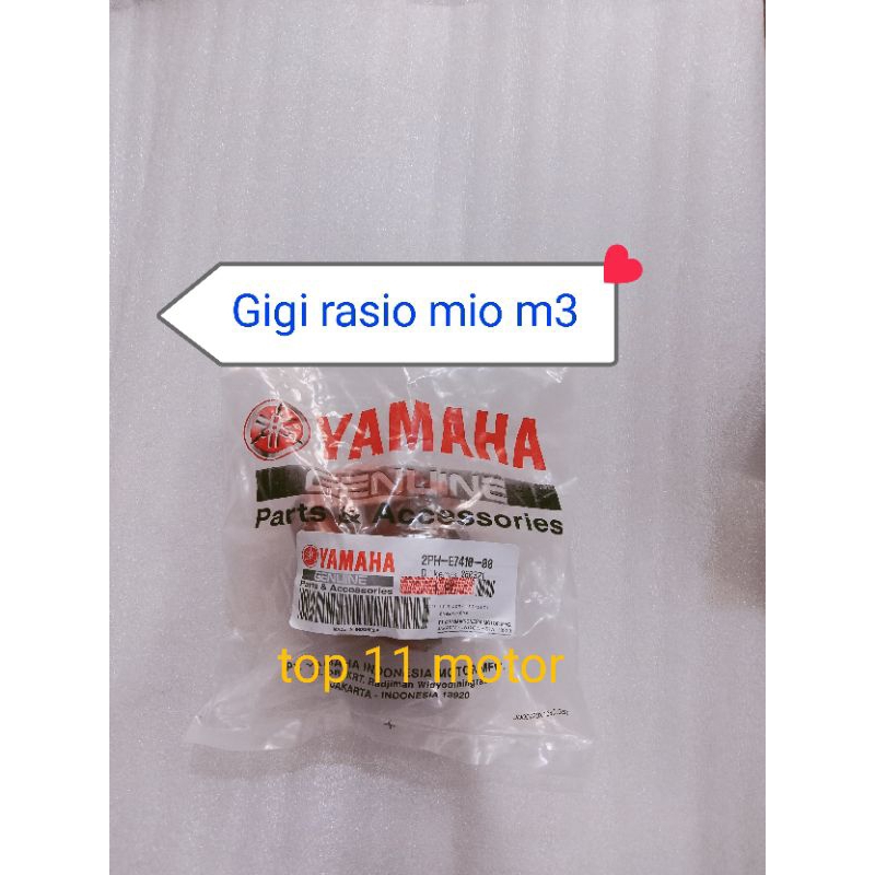 Gigi rasio mio m3 / gigi rasio susun mio m3 2PH
