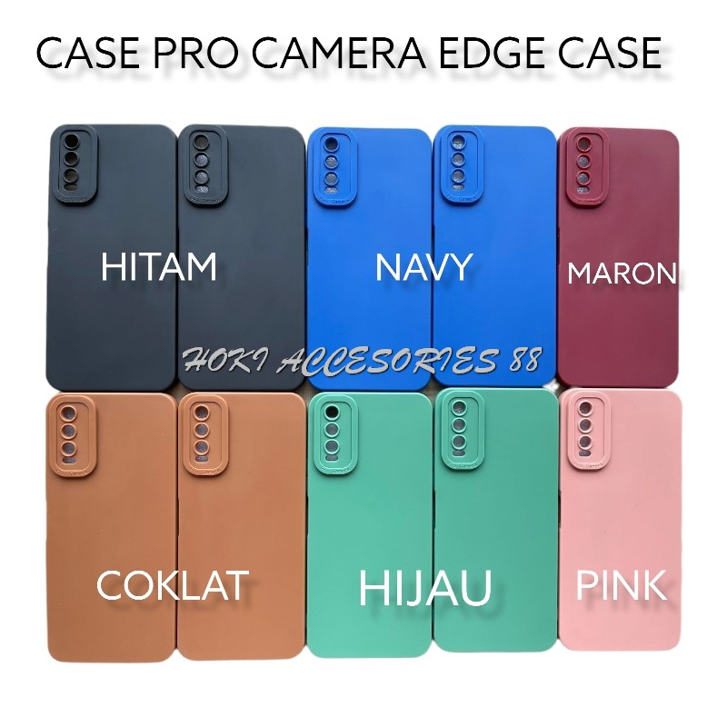 CASE SAMSUNG A70 / A70S - SOFTCASE PRO CAMERA MACARON 3D
