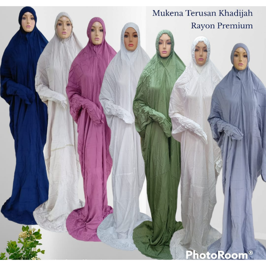 MUKENA RAYON TERUSAN || MUKENA TERUSAN KHADIJAH RAYON PREMIUM