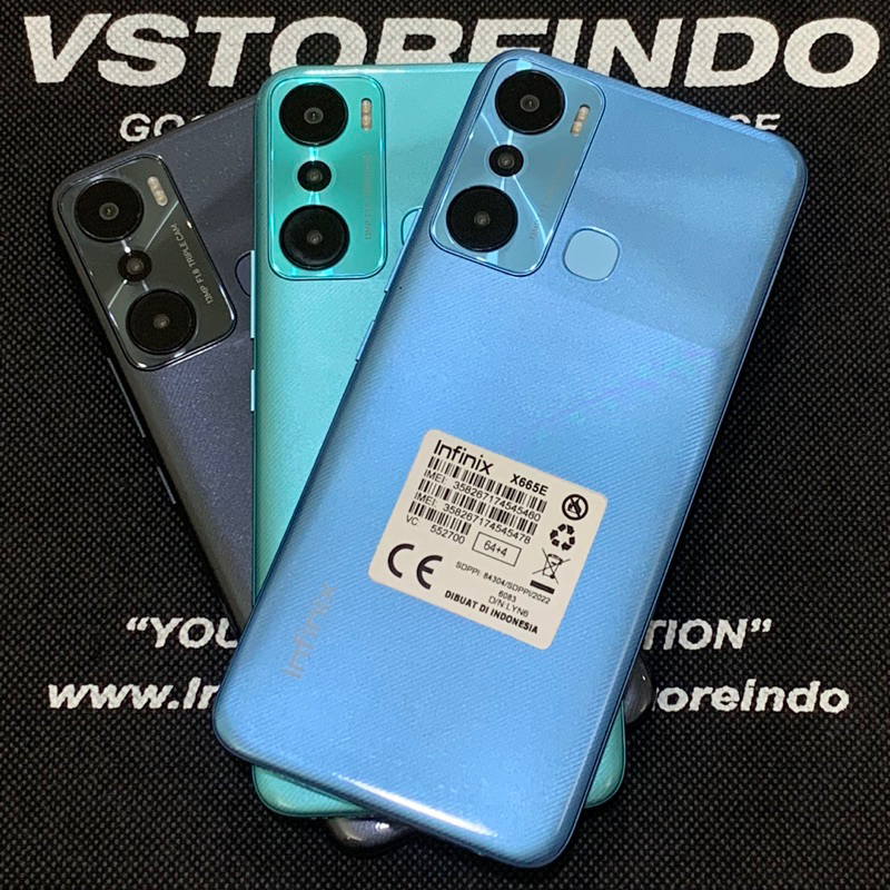 Infinix Hot 20i 4/64 GB Garansi Resmi Indonesia Second Bekas Original