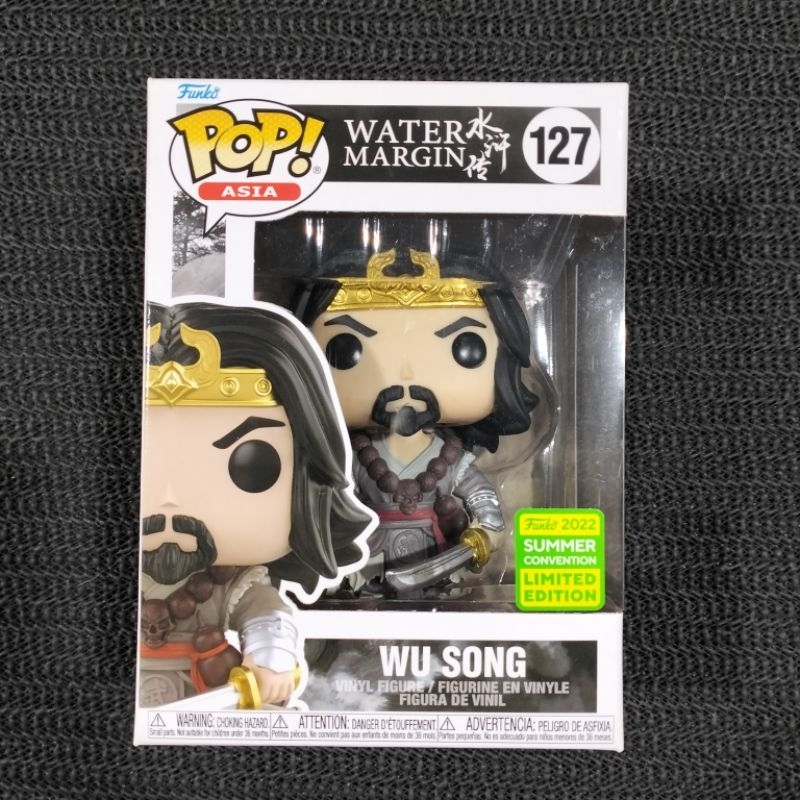Funko Pop Water Margin: Wu Song #127 (2022 Summer Convention Limited Edition)