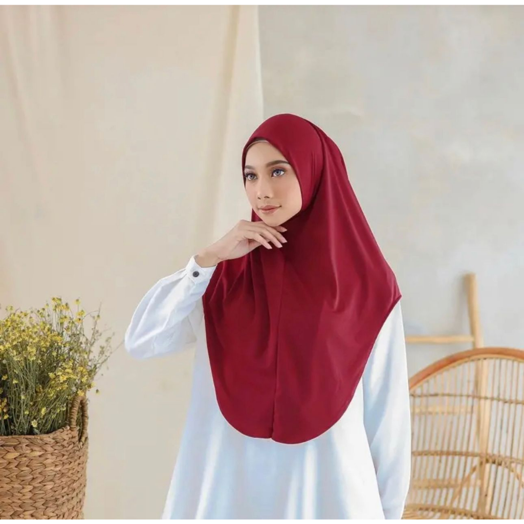 ZAIDA BERGO MALAY HIJAB JILBAB KHIMAR KERUDUNG BERGO INSTANT TERMURAH BTCSOLO WANITA MUSLIMAH-3