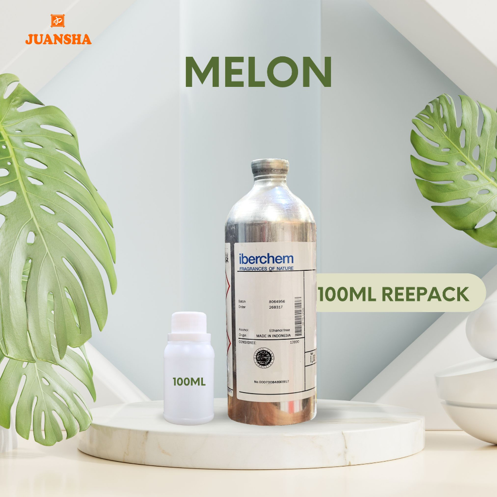 BIBIT PARFUM MURNI || MELON || IBERCHEM || 100ML || MELON || REPACK
