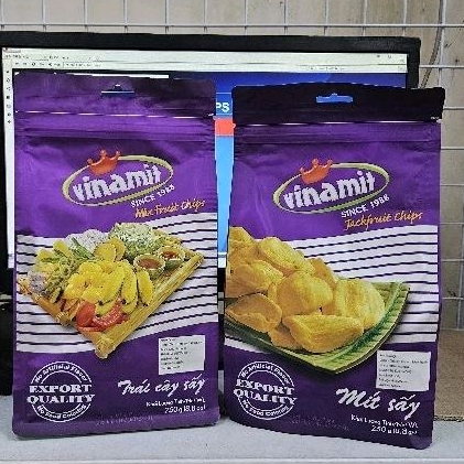 

ED 10.25 - PCS 250GR - VINAMIT MIX FRUIT / JACKFRUIT - BUAH KERING IMPORT VIETNAM 250GR - LIVE
