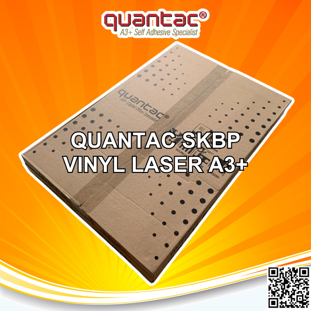 

QUANTAC SKBP Sticker A3+ Vinyl Stiker Digital Print Laser Toner Anti Air Tidak PACK | MIX