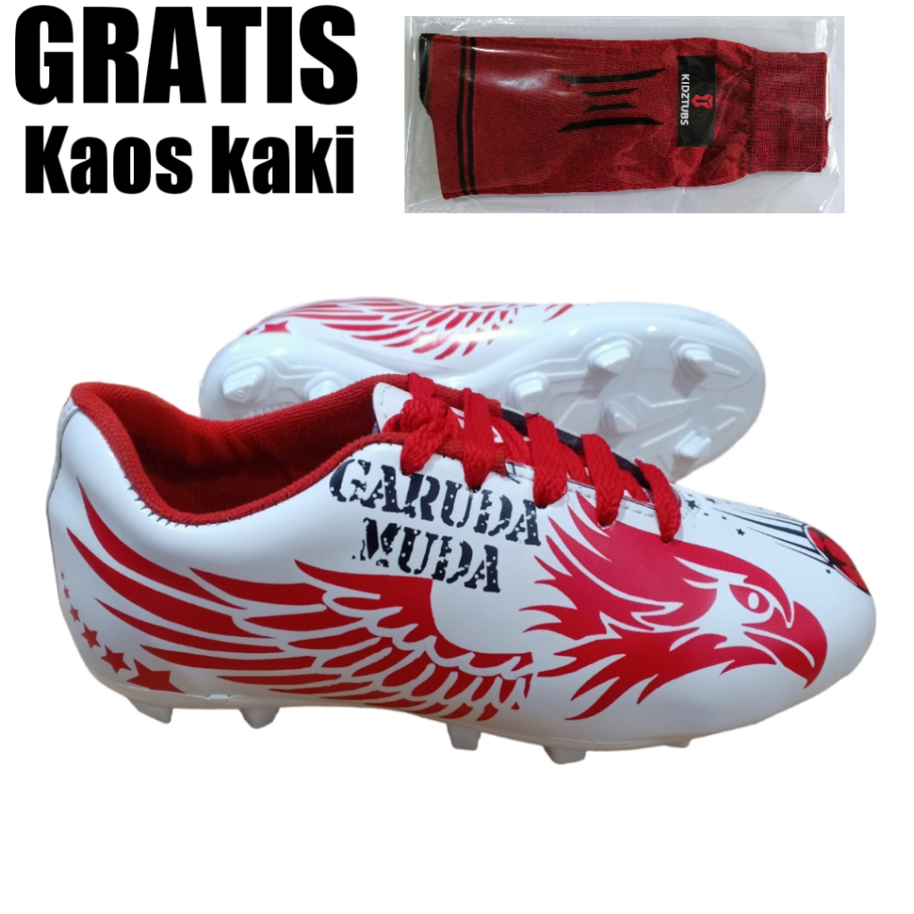 KIDZTUBS Sepatu Bola Sepatu Sepak Bola Anak Anak Laki Laki Pria Perempuan Cowok Cewek Tanggung Kecil