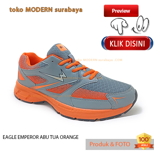 UKURAN JUMBO SEPATU OLAHRAGA PRIA TALI EAGLE EMPEROR