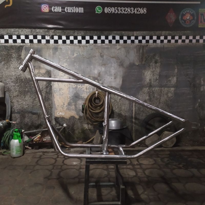 Rangka frame chopper pnp gl tiger scorpio binter