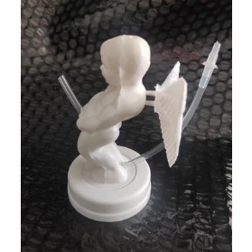 Hiasan Akuarium Angel Orca Gelembung Udara