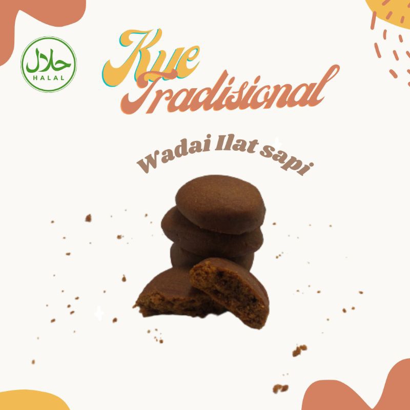 

Kue Wadai Ilat Sapi "Dapur Mba Minuk" khas KALTIM