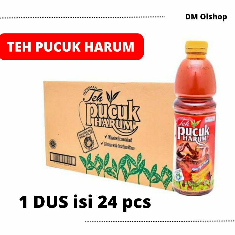 TEH PUCUK HARUM 1 Dus isi 24 pcs 350 ml I Teh Pucuk Harum Kartonan