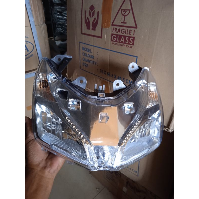 Reflector lampu depan vario 110 fi led
