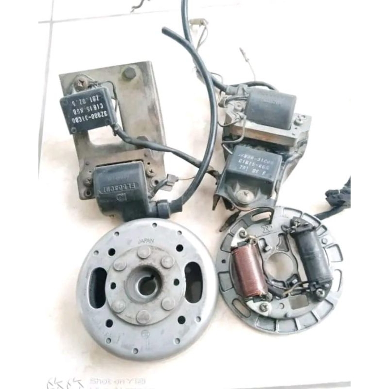 pengapian Suzuki bravo atau pengapian set Suzuki bravo / crystal / tornado atau pengapian set Suzuki