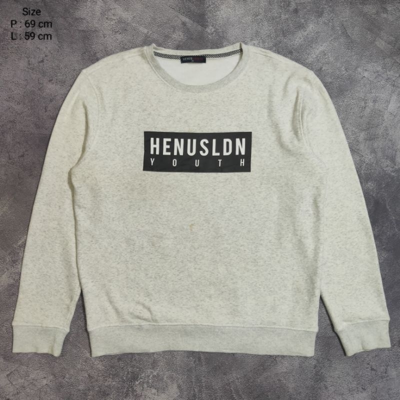 Crewneck second henus edwin seken original