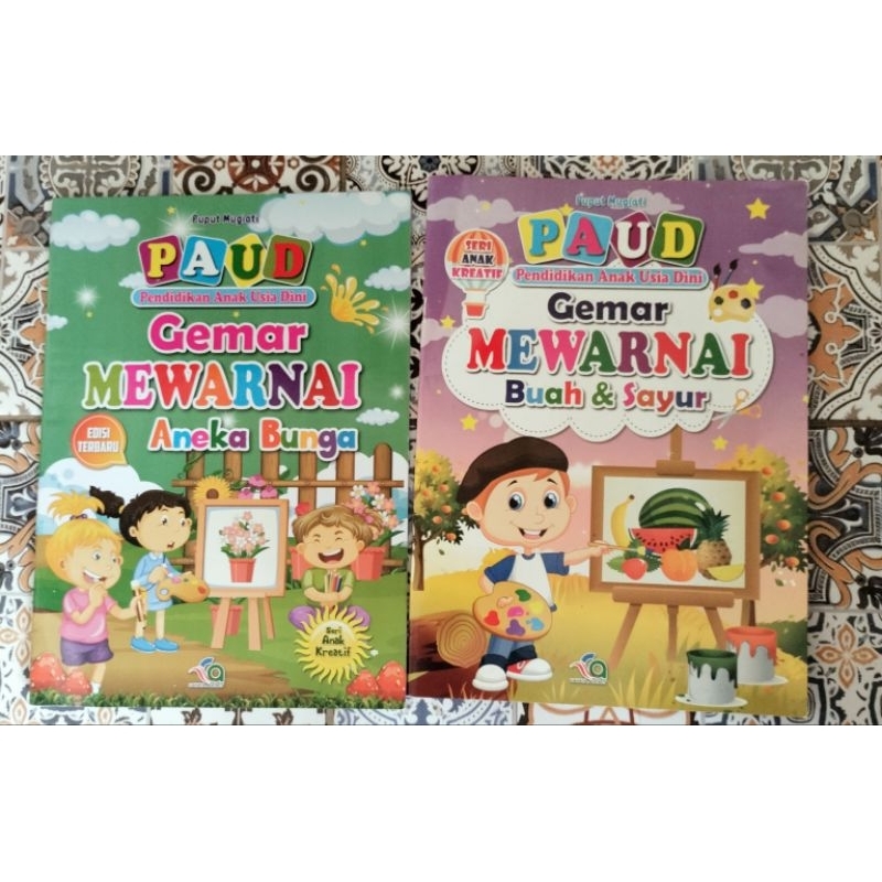 

buku mewarnai untuk TK