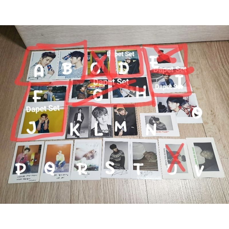 Postcard Pola Polaroid Pc Photocard iKON Hanbin B.I June Bobby Donghyuk Jinhwan Yunhyeong Chanwoo Ko