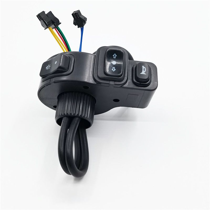 Saklar Sepeda Listrik Scooter Motor 3 In 1 Tombol Lampu Sein Klakson Sepeda Listrik Scooter Saklar