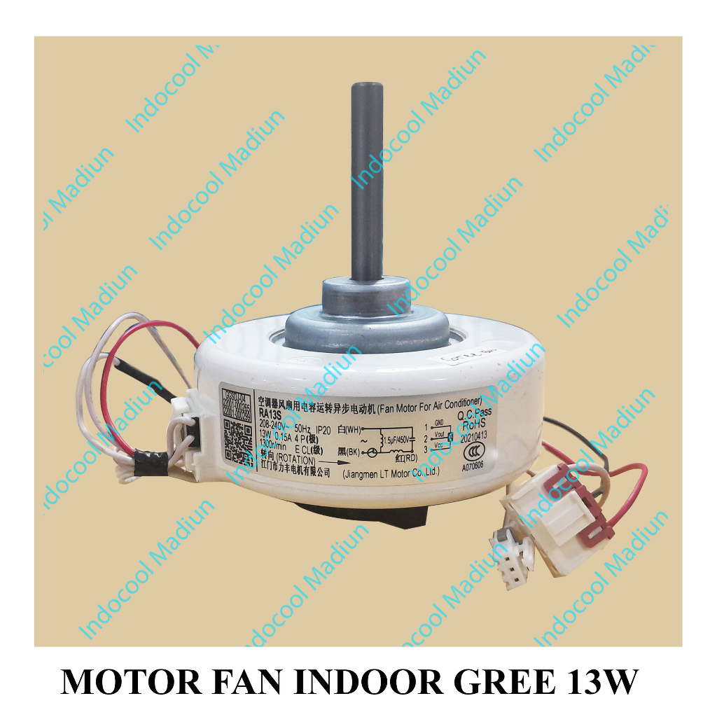 MFIG MOTOR FAN INDOOR/INDOOR DINAMO MOTOR FAN/MOTOR FAN INDOOR GREE 13W
