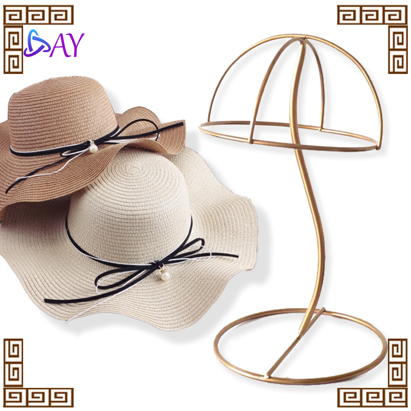 Stand Display Topi/ Topi Dudukan /Holder Display Topi/Hat Display Stand/Stand Metal Hat Display Hold