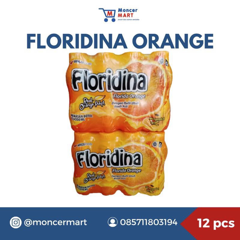 

Floridina Orange Minuman Rasa Jeruk 1 Lusin