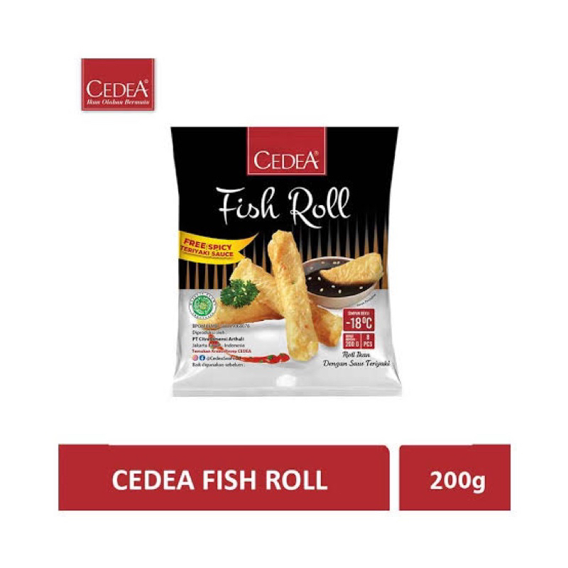 

Cedea fish roll 200gram