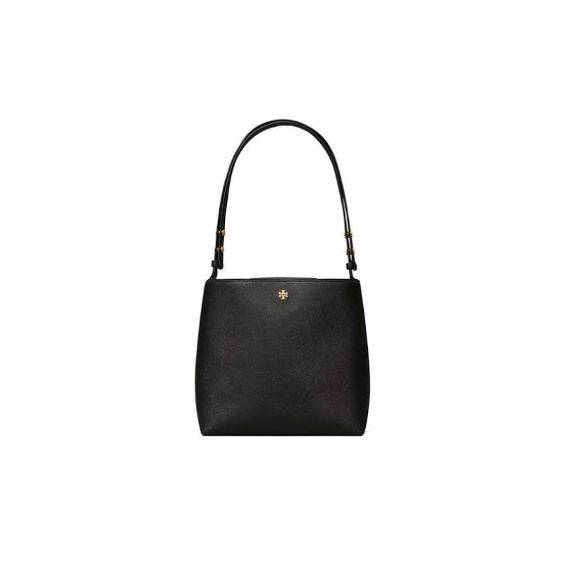 Tas Tory Burch Emerson Bucket Black New Original