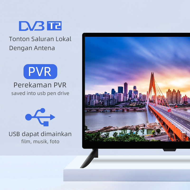 Sivatel LED Monitor 24/25/27 inch Layar Komputer Gaming Monitor [Garansi 1 Tahun]-3