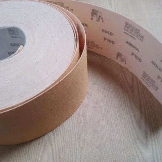 Amplas velcro meteran 4 Inch x 1 meter-Mirka Gold