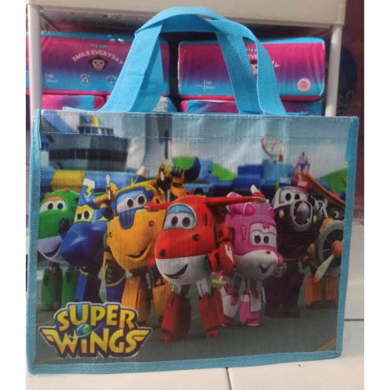 

tas ulang tahun super wings