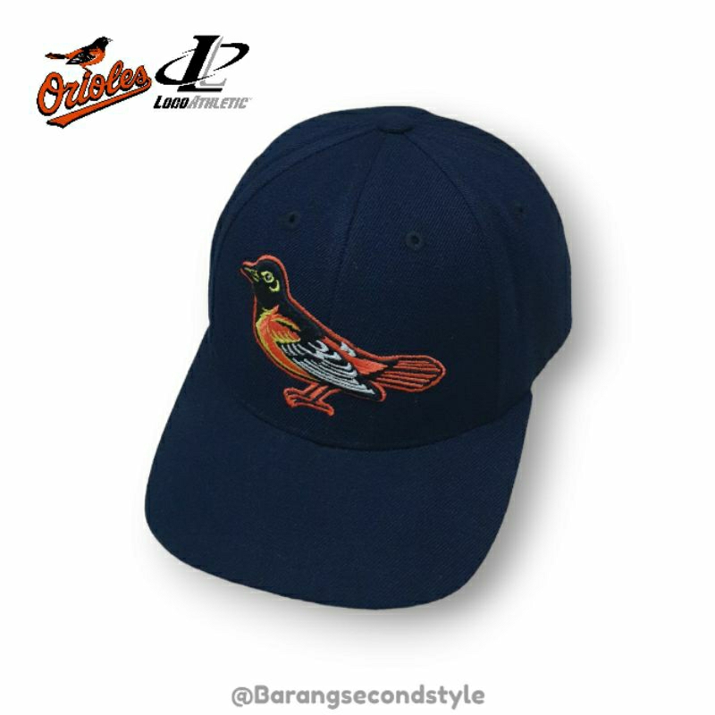 topi snapback baltimore orioles mlb logo athletic