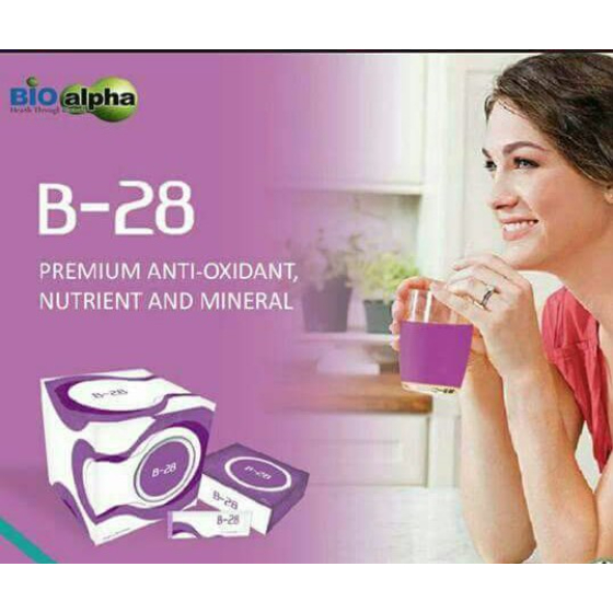 ORIGINAL ASLI TERMURAH 1 BOX B28 BIOALPHA AOX BIO ALPHA