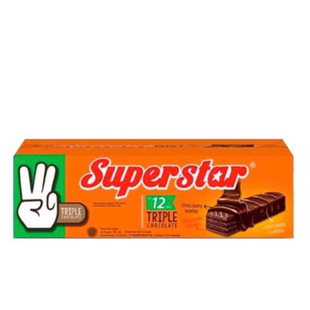 

SUPERSTAR TRIPLE WAFER CHOCOLATE