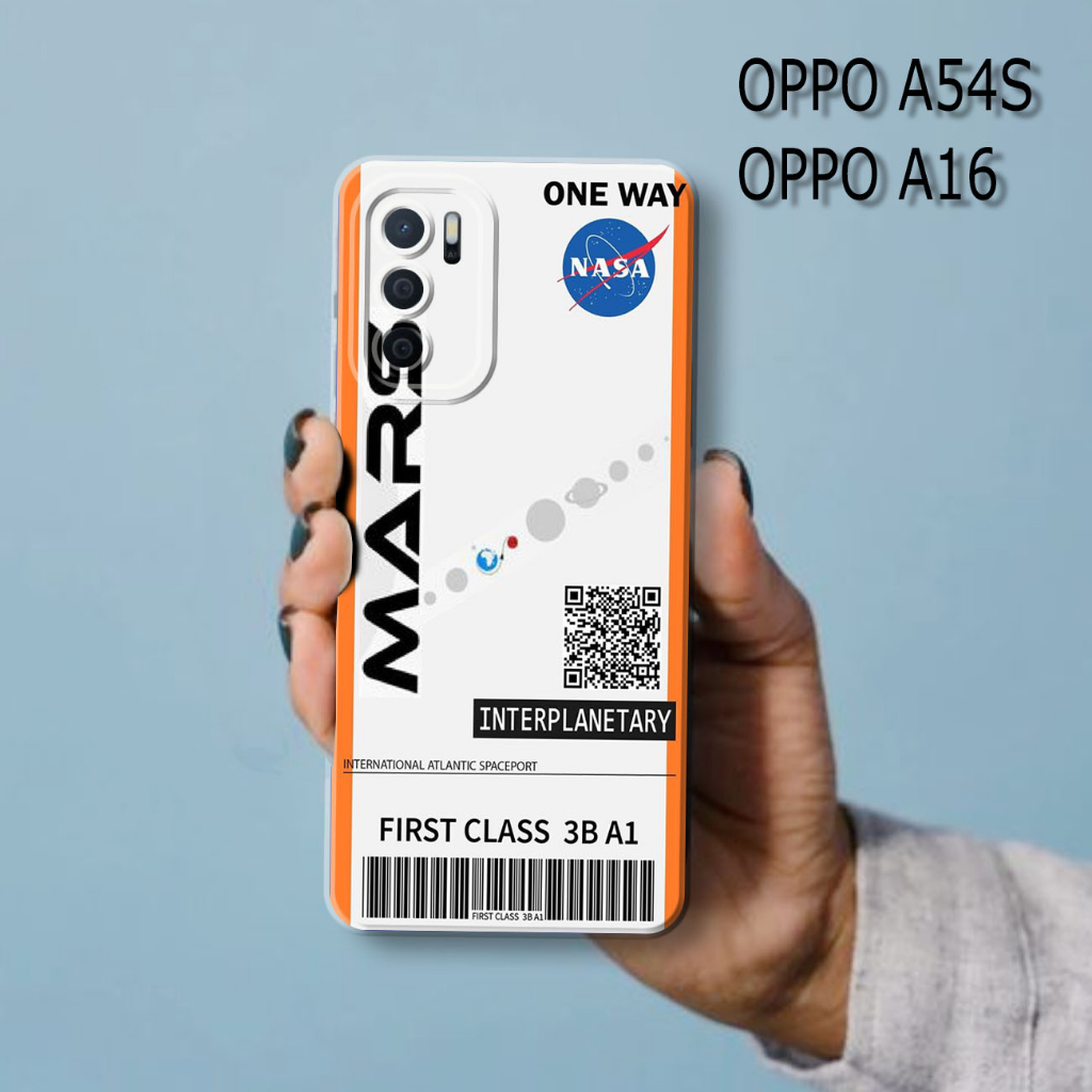 Casing Hp Oppo A16 - Oppo A54S - [Model Nasa] - Case Hp Oppo A16 - Oppo A54S - PICKS STORE - Softcas