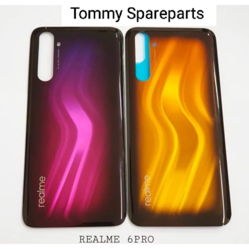 BACKDOOR BACKCOVER TUTUP BELAKANG CASING REALME 6 PRO ORIGINAL