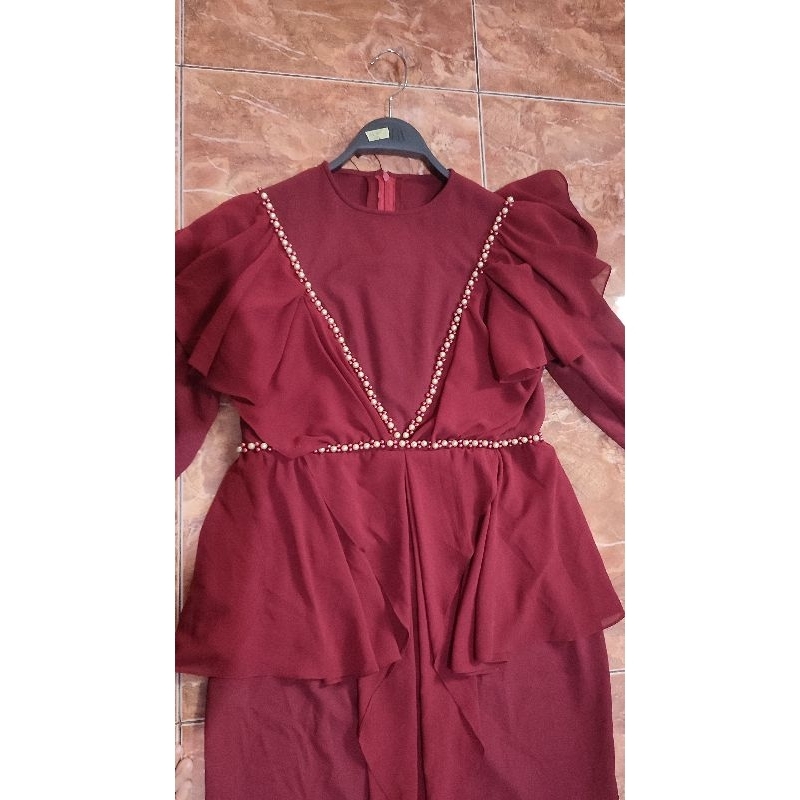 (new) dress kondangan preloved dress mewah preloved gaun pesta preloved gamis pesta preloved gamis p