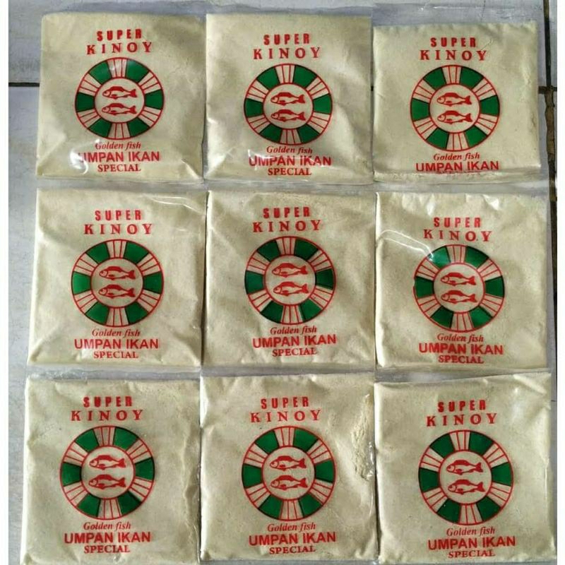 UMPAN PANCING KINOY GOLDEN FISH PENGERAS UMPAN PANCING TAWAR TIDAK MERUBAH AROMA