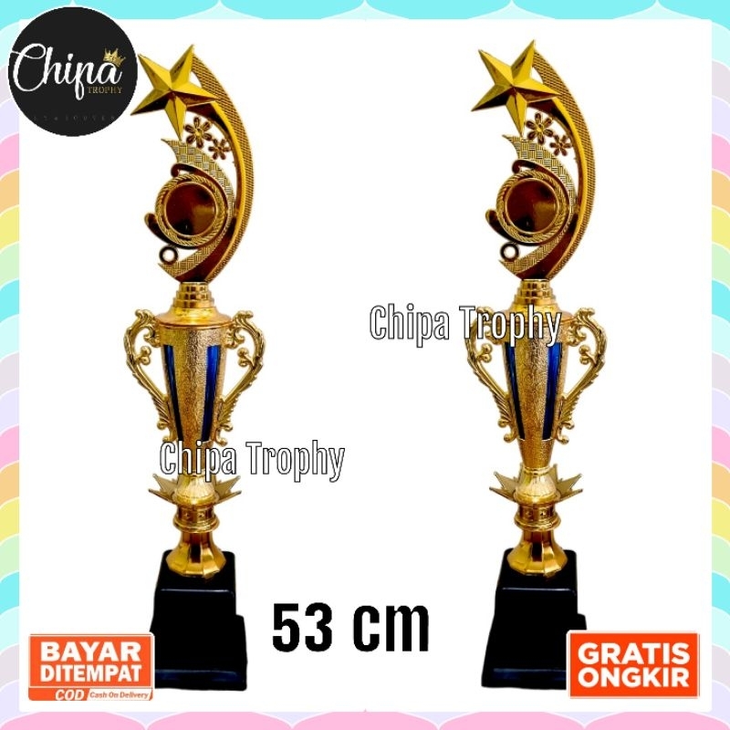 PIALA KAKI 1 MAHKOTA GARIS