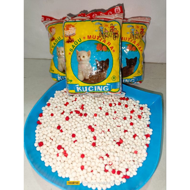 

Sagu Mutiara Kucing 100g