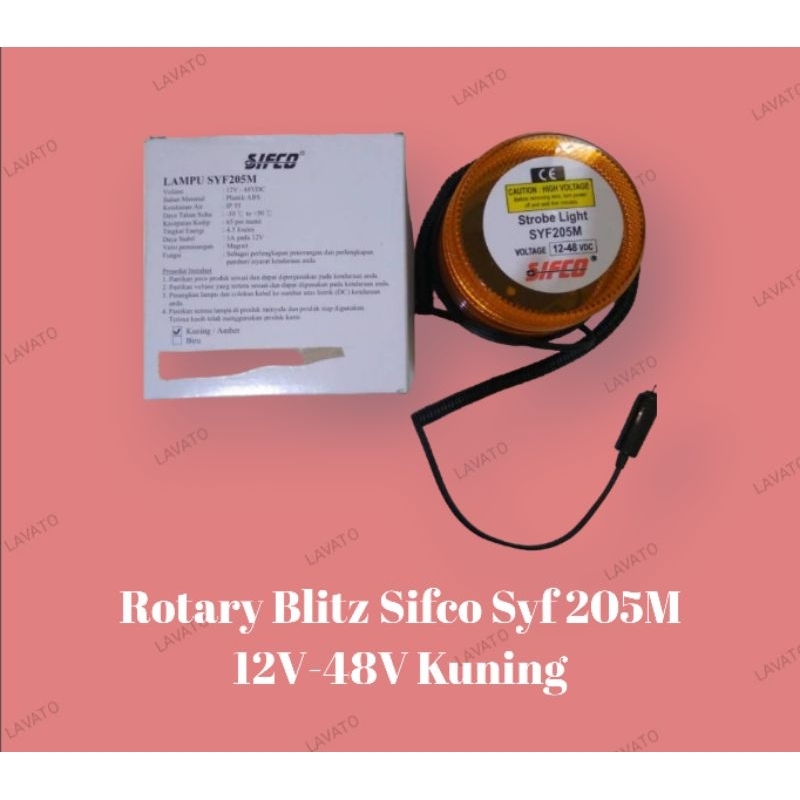 Rotary Sifco SYF 205M Kuning 12V-48V