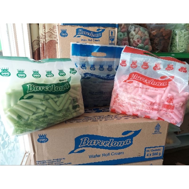 

wafer roll barcelona 500gr