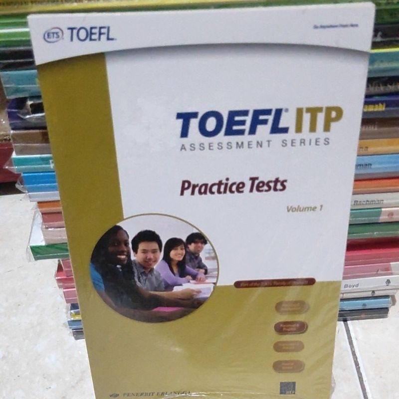 original buku TOEFL ITP assessment series practice tests volume 1