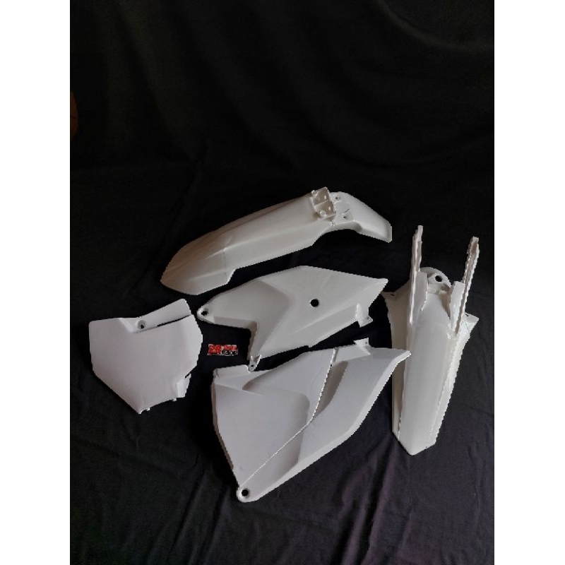 BODY SET KTM 85 PUTIH BEBEK STANDAR GRASSTRACK