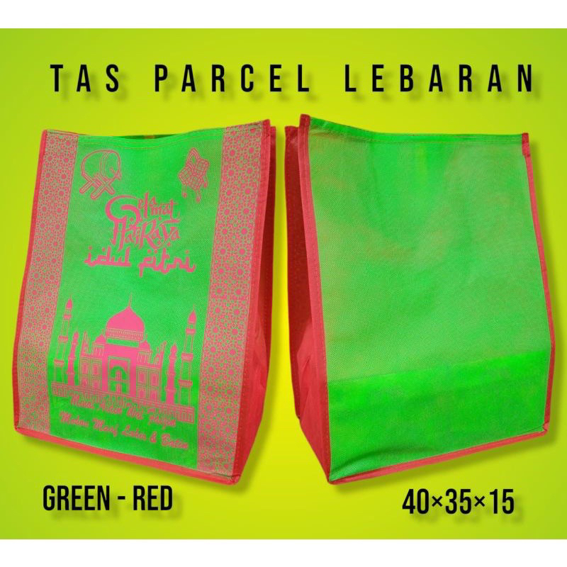 

TAS PARCEL LEBARAN isi 12pcs / tas idul fitri SPUNBOND