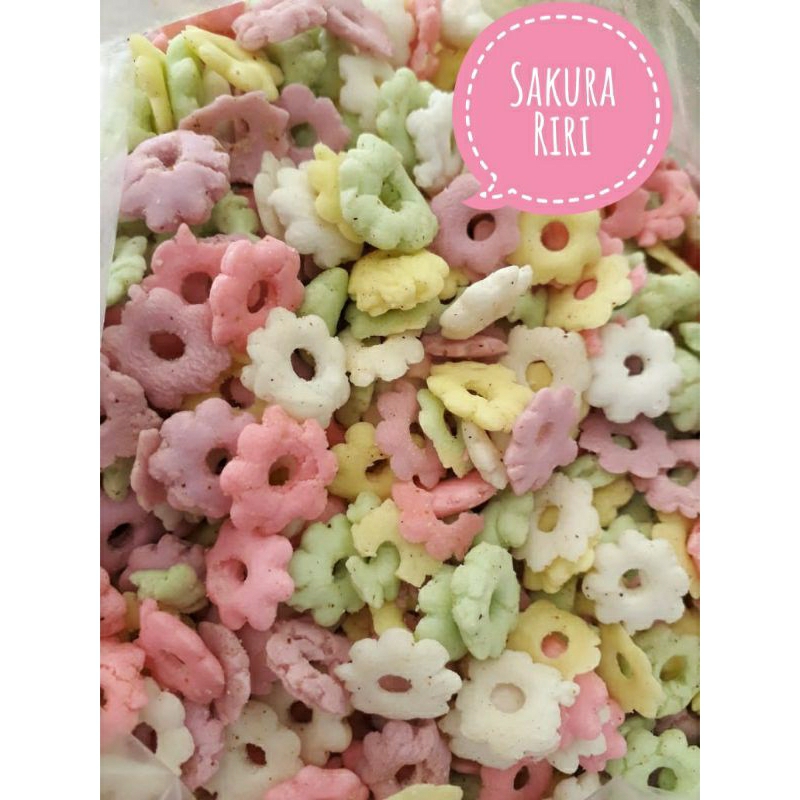 

Sakura Riri Tipis gurih enak & renyah