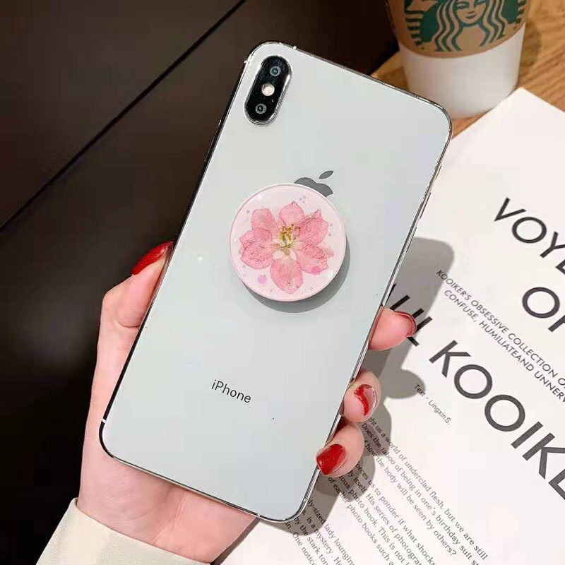 Popsocket Grip Tok Real Dried Flower BUNGA ASLI KERING