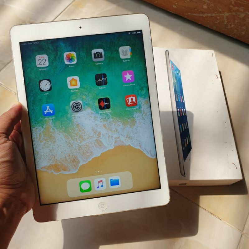 ipad air 1 16gb wifi only second mulus dan lengkap