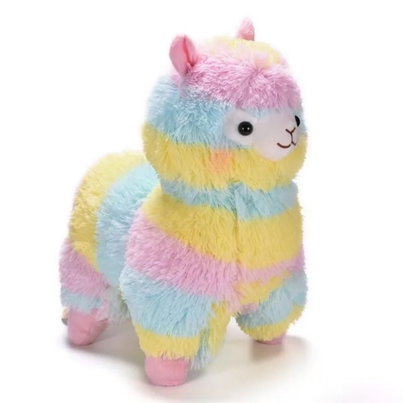 Rainbow Alpacasso Kawaii Alpaca Llama Arpakasso Soft Plush Toy Doll